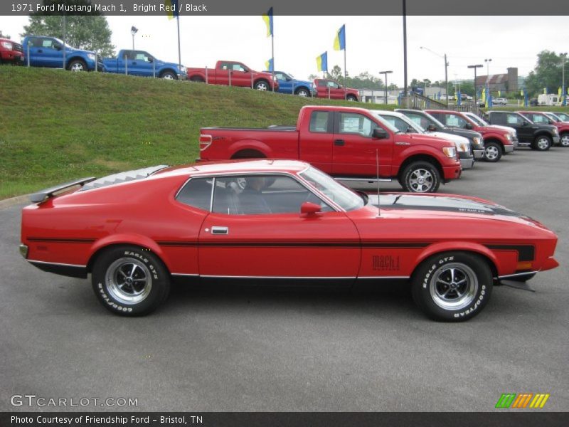  1971 Mustang Mach 1 Bright Red