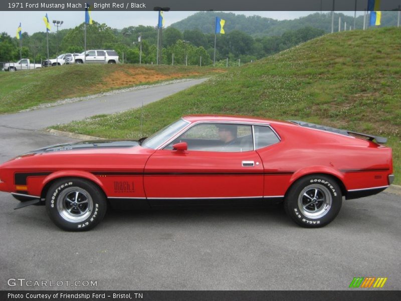  1971 Mustang Mach 1 Bright Red