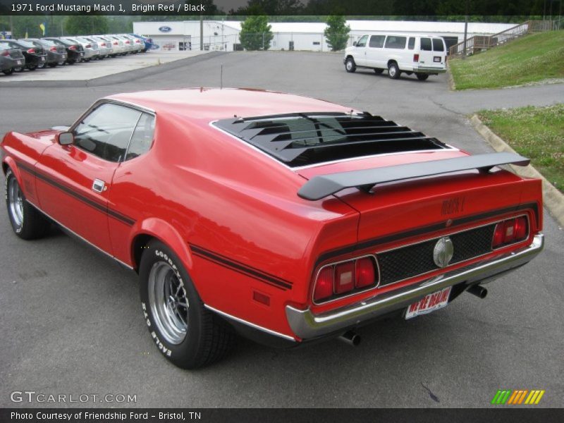  1971 Mustang Mach 1 Bright Red