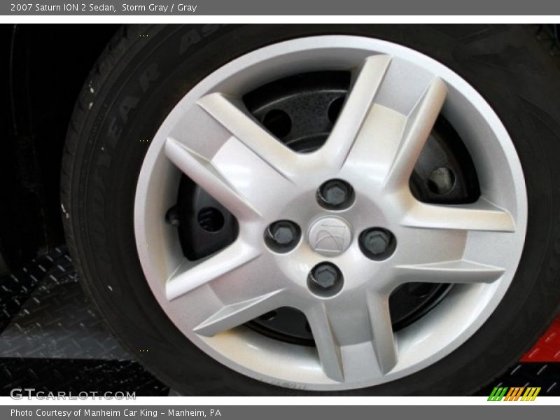 Storm Gray / Gray 2007 Saturn ION 2 Sedan