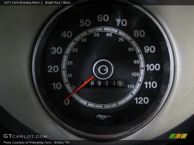  1971 Mustang Mach 1 Mach 1 Gauges