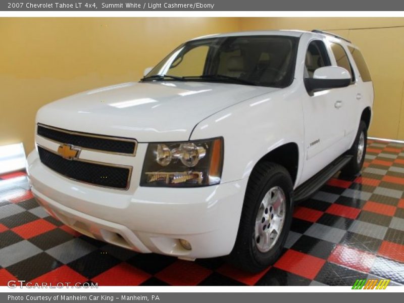 Summit White / Light Cashmere/Ebony 2007 Chevrolet Tahoe LT 4x4