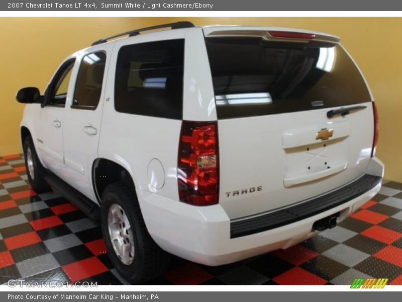 Summit White / Light Cashmere/Ebony 2007 Chevrolet Tahoe LT 4x4