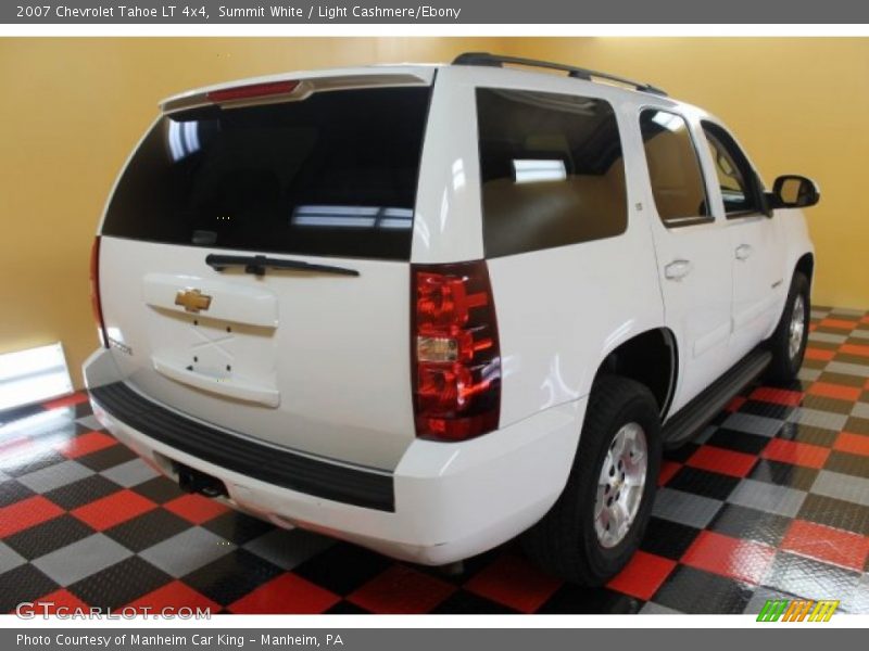 Summit White / Light Cashmere/Ebony 2007 Chevrolet Tahoe LT 4x4