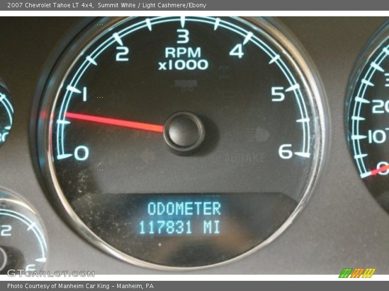 Summit White / Light Cashmere/Ebony 2007 Chevrolet Tahoe LT 4x4