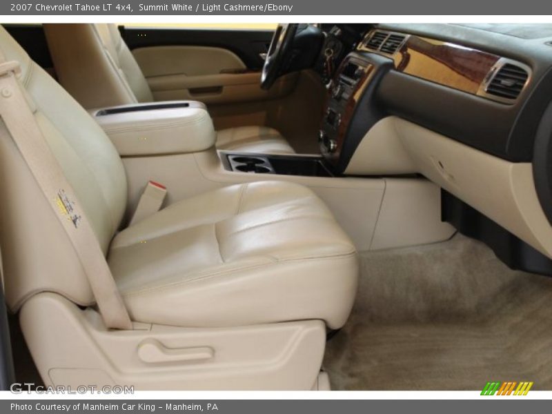 Summit White / Light Cashmere/Ebony 2007 Chevrolet Tahoe LT 4x4