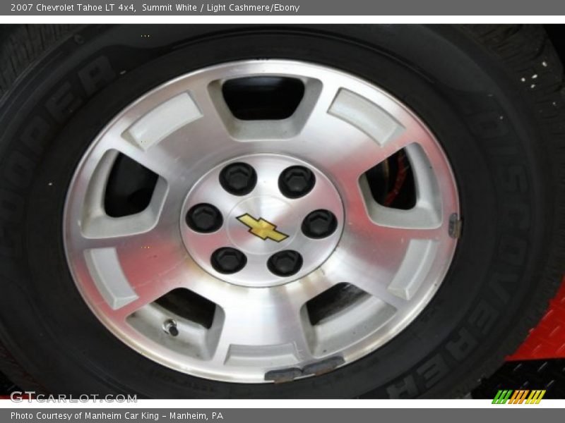 Summit White / Light Cashmere/Ebony 2007 Chevrolet Tahoe LT 4x4