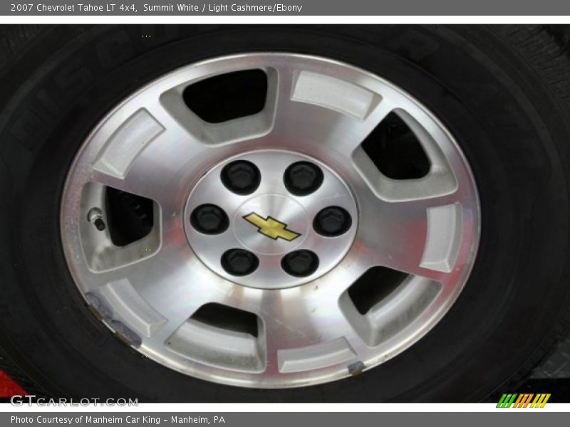 Summit White / Light Cashmere/Ebony 2007 Chevrolet Tahoe LT 4x4