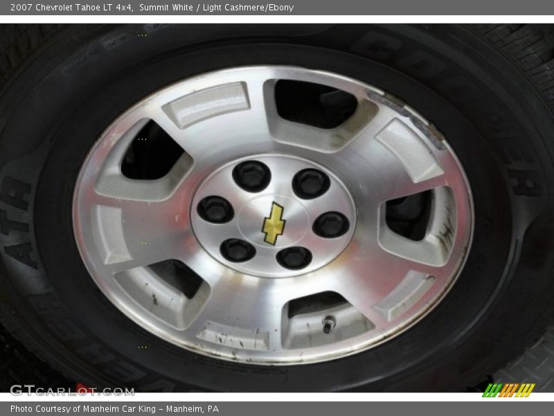 Summit White / Light Cashmere/Ebony 2007 Chevrolet Tahoe LT 4x4