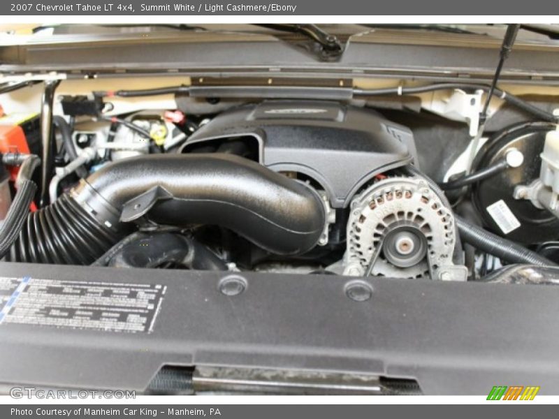 Summit White / Light Cashmere/Ebony 2007 Chevrolet Tahoe LT 4x4