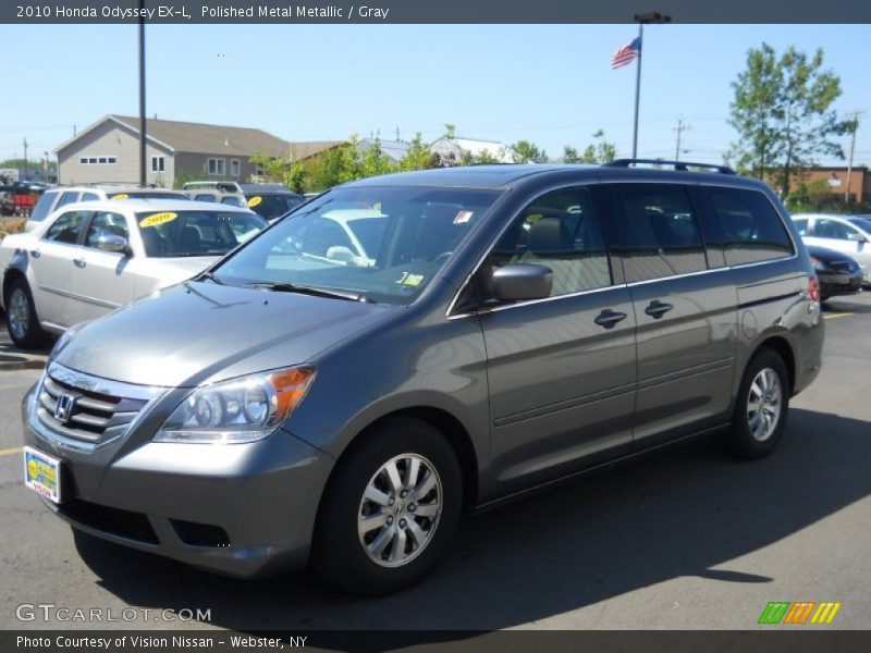 Polished Metal Metallic / Gray 2010 Honda Odyssey EX-L
