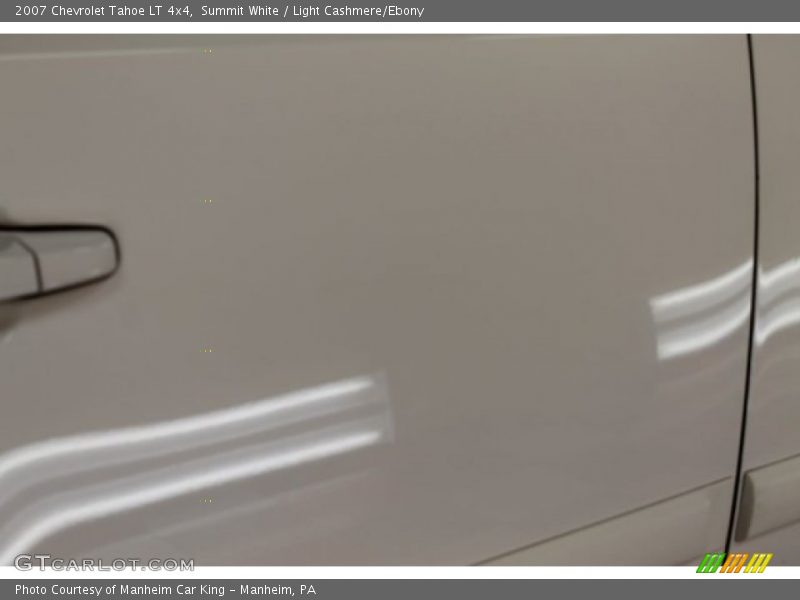 Summit White / Light Cashmere/Ebony 2007 Chevrolet Tahoe LT 4x4