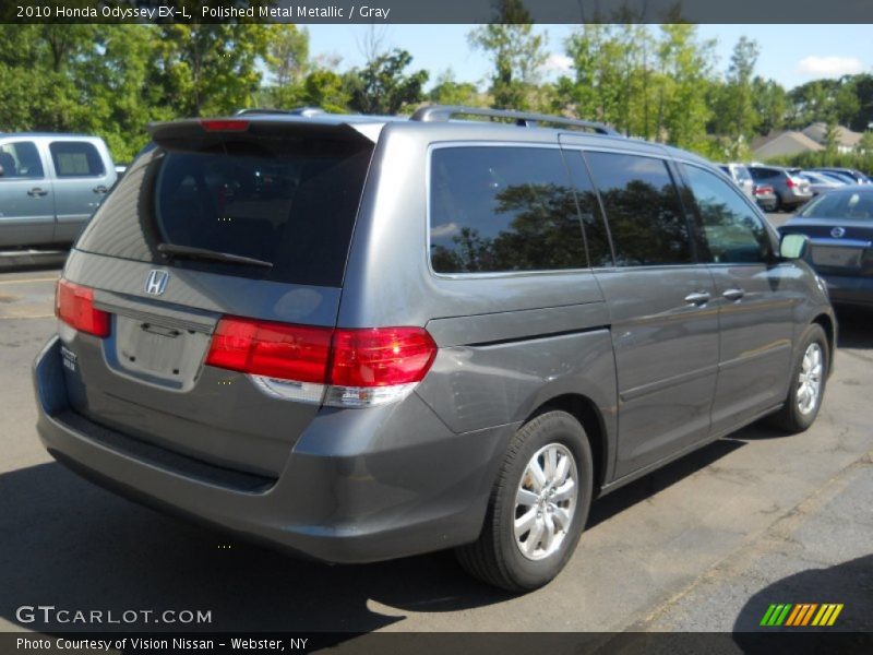 Polished Metal Metallic / Gray 2010 Honda Odyssey EX-L