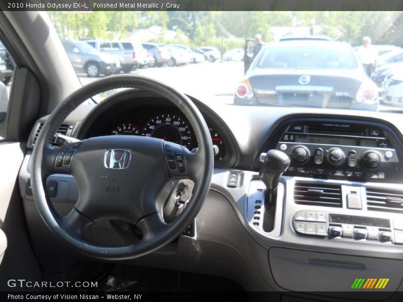 Polished Metal Metallic / Gray 2010 Honda Odyssey EX-L