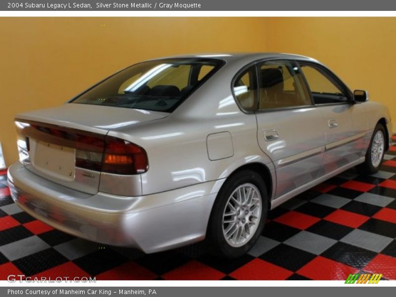 Silver Stone Metallic / Gray Moquette 2004 Subaru Legacy L Sedan
