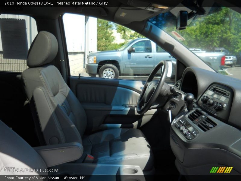 Polished Metal Metallic / Gray 2010 Honda Odyssey EX-L
