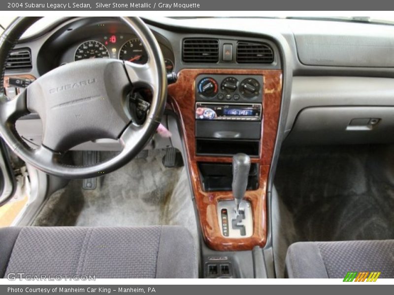 Silver Stone Metallic / Gray Moquette 2004 Subaru Legacy L Sedan