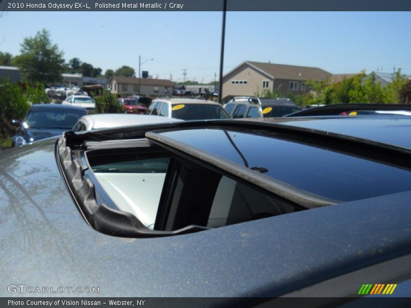 Polished Metal Metallic / Gray 2010 Honda Odyssey EX-L