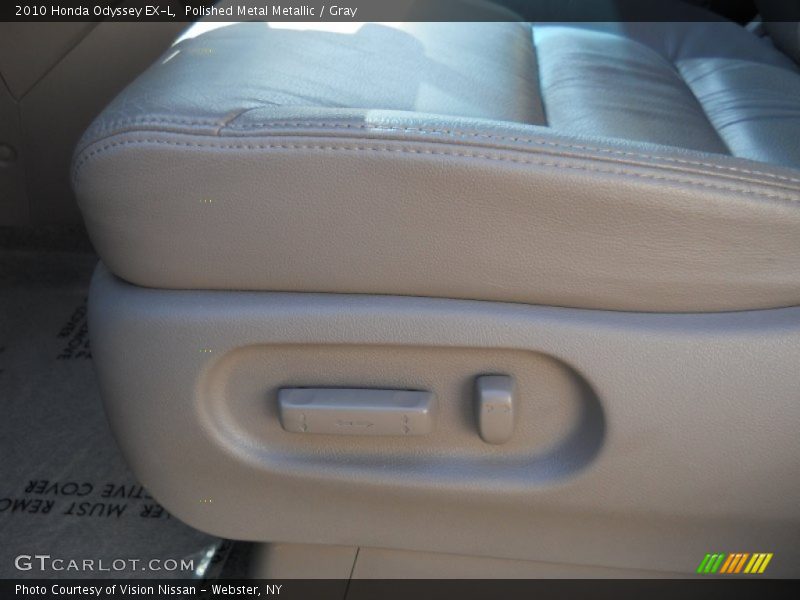 Polished Metal Metallic / Gray 2010 Honda Odyssey EX-L
