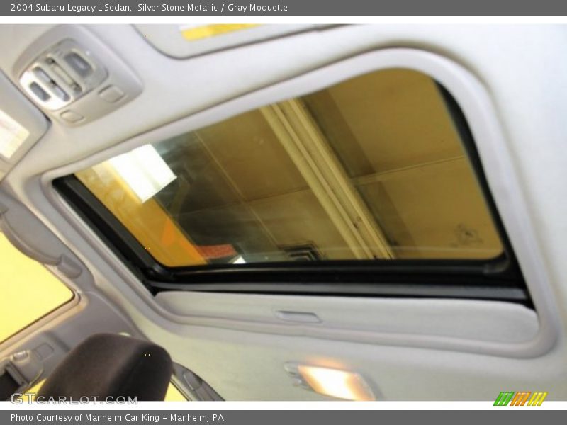 Silver Stone Metallic / Gray Moquette 2004 Subaru Legacy L Sedan