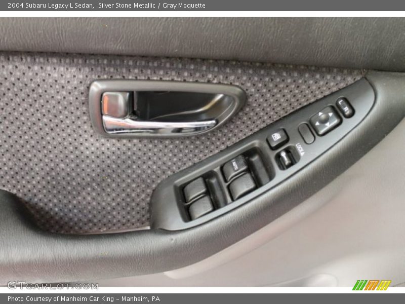 Silver Stone Metallic / Gray Moquette 2004 Subaru Legacy L Sedan