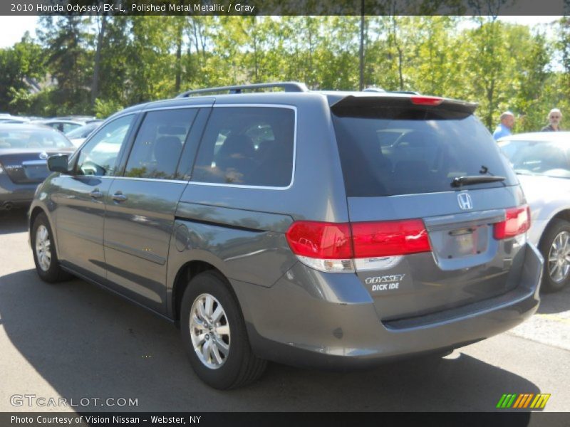 Polished Metal Metallic / Gray 2010 Honda Odyssey EX-L