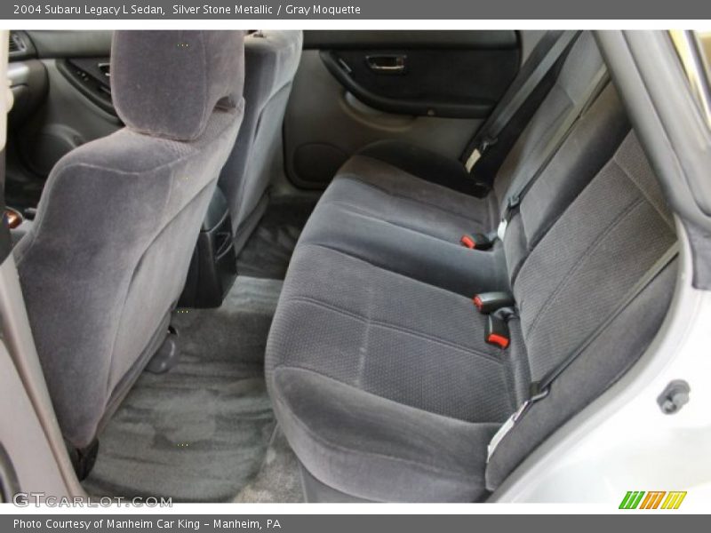  2004 Legacy L Sedan Gray Moquette Interior