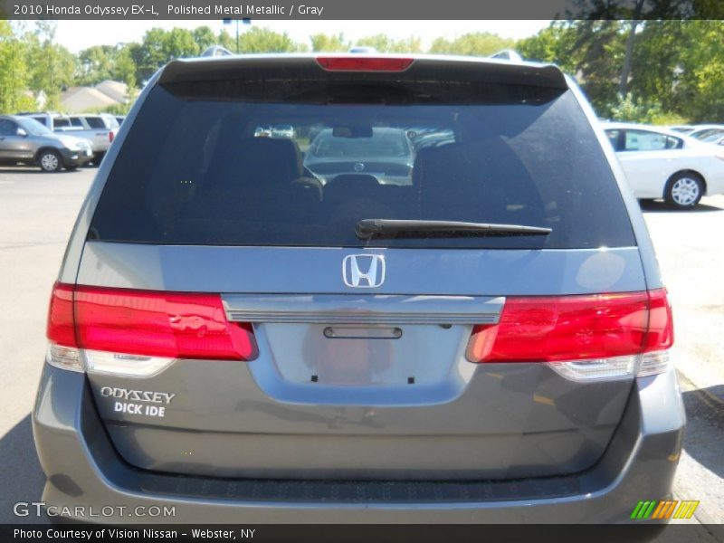 Polished Metal Metallic / Gray 2010 Honda Odyssey EX-L