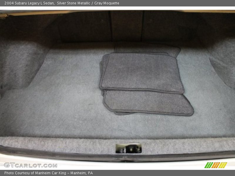 Silver Stone Metallic / Gray Moquette 2004 Subaru Legacy L Sedan