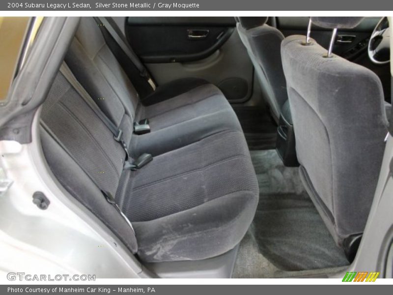 Silver Stone Metallic / Gray Moquette 2004 Subaru Legacy L Sedan