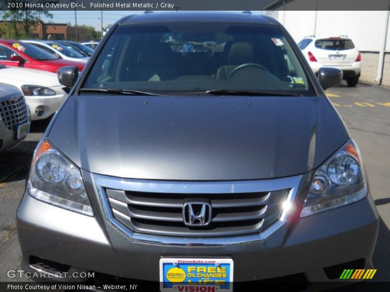 Polished Metal Metallic / Gray 2010 Honda Odyssey EX-L