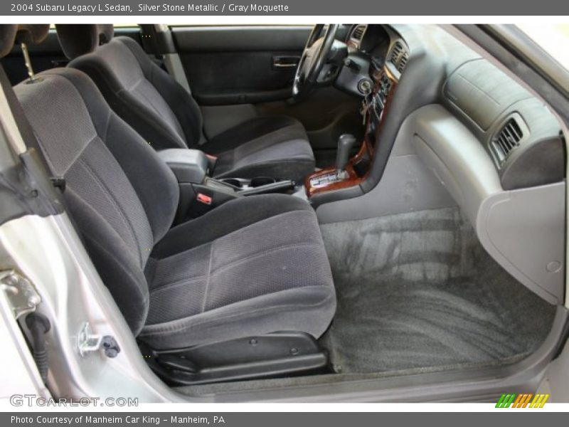 Silver Stone Metallic / Gray Moquette 2004 Subaru Legacy L Sedan