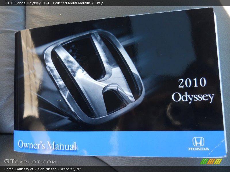 Polished Metal Metallic / Gray 2010 Honda Odyssey EX-L