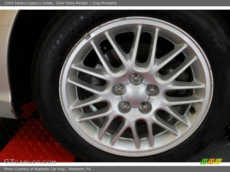 Silver Stone Metallic / Gray Moquette 2004 Subaru Legacy L Sedan