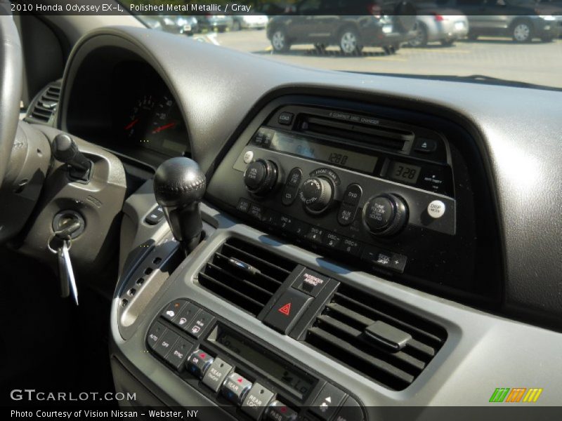 Polished Metal Metallic / Gray 2010 Honda Odyssey EX-L
