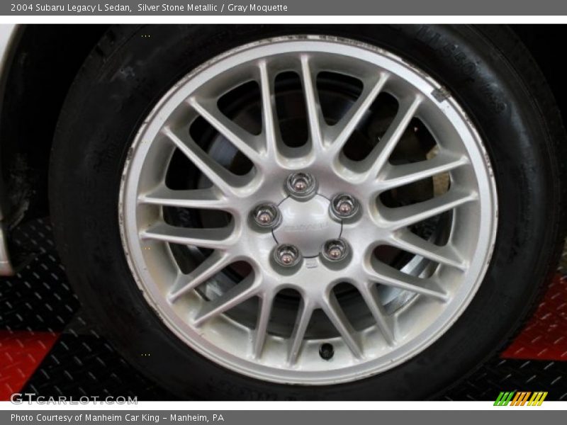 Silver Stone Metallic / Gray Moquette 2004 Subaru Legacy L Sedan