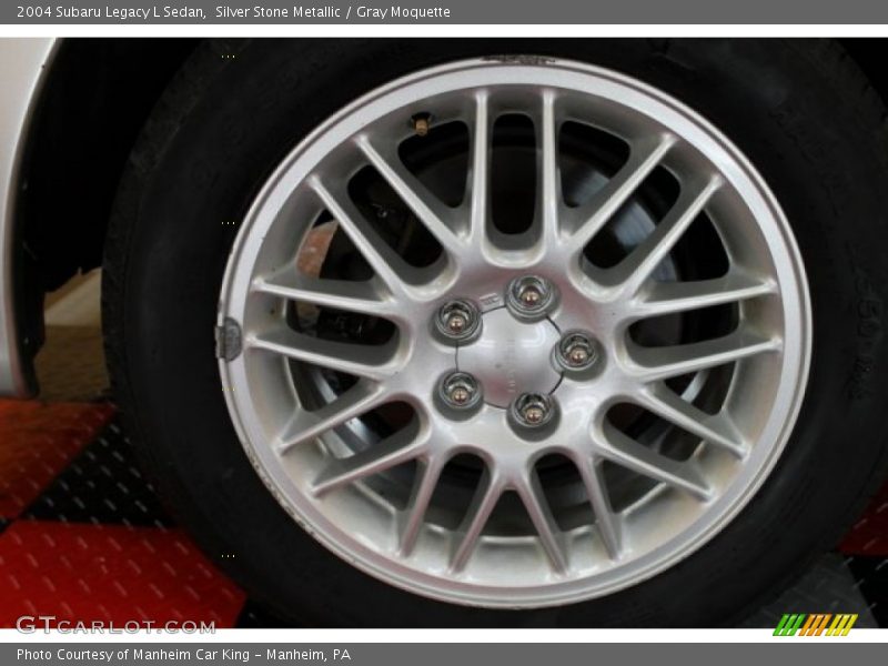 Silver Stone Metallic / Gray Moquette 2004 Subaru Legacy L Sedan