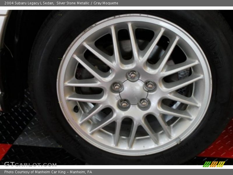 Silver Stone Metallic / Gray Moquette 2004 Subaru Legacy L Sedan