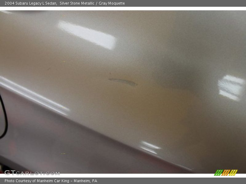 Silver Stone Metallic / Gray Moquette 2004 Subaru Legacy L Sedan