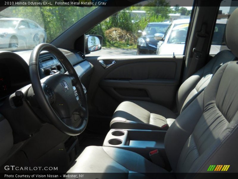 Polished Metal Metallic / Gray 2010 Honda Odyssey EX-L