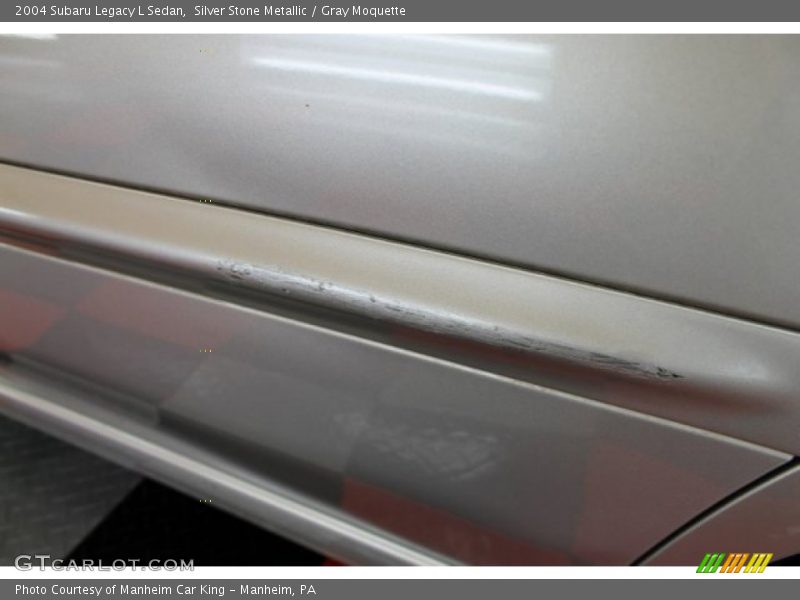 Silver Stone Metallic / Gray Moquette 2004 Subaru Legacy L Sedan