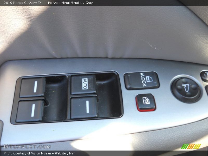 Polished Metal Metallic / Gray 2010 Honda Odyssey EX-L