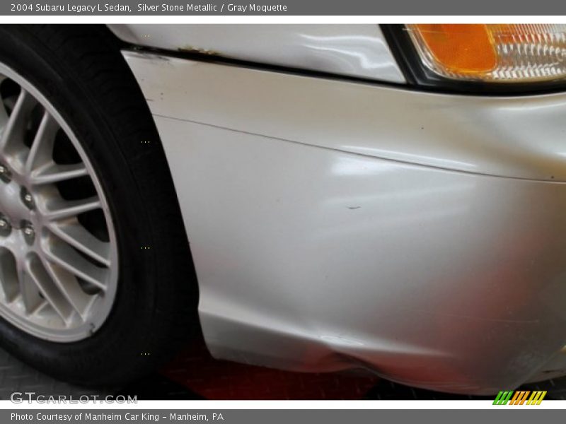 Silver Stone Metallic / Gray Moquette 2004 Subaru Legacy L Sedan