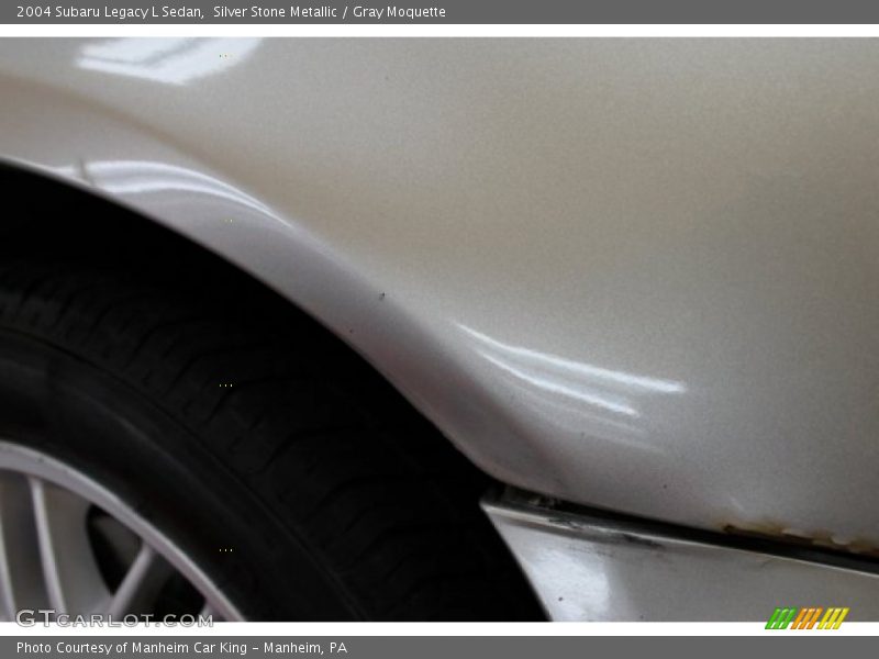 Silver Stone Metallic / Gray Moquette 2004 Subaru Legacy L Sedan