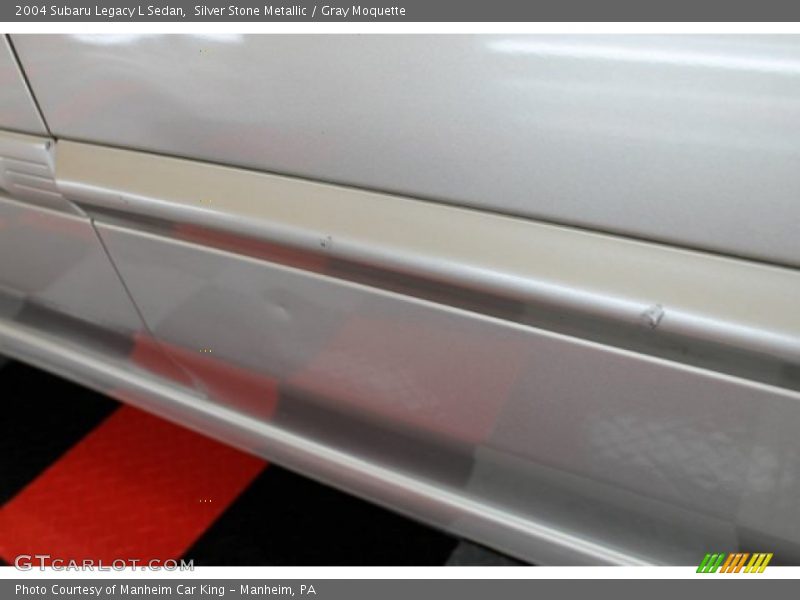 Silver Stone Metallic / Gray Moquette 2004 Subaru Legacy L Sedan