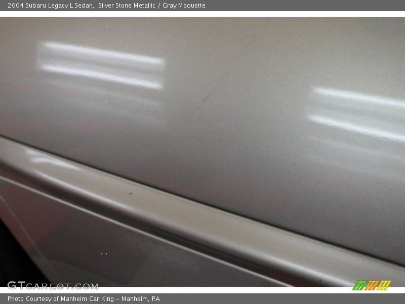 Silver Stone Metallic / Gray Moquette 2004 Subaru Legacy L Sedan