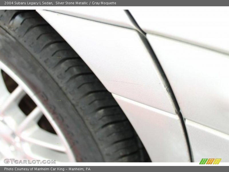 Silver Stone Metallic / Gray Moquette 2004 Subaru Legacy L Sedan