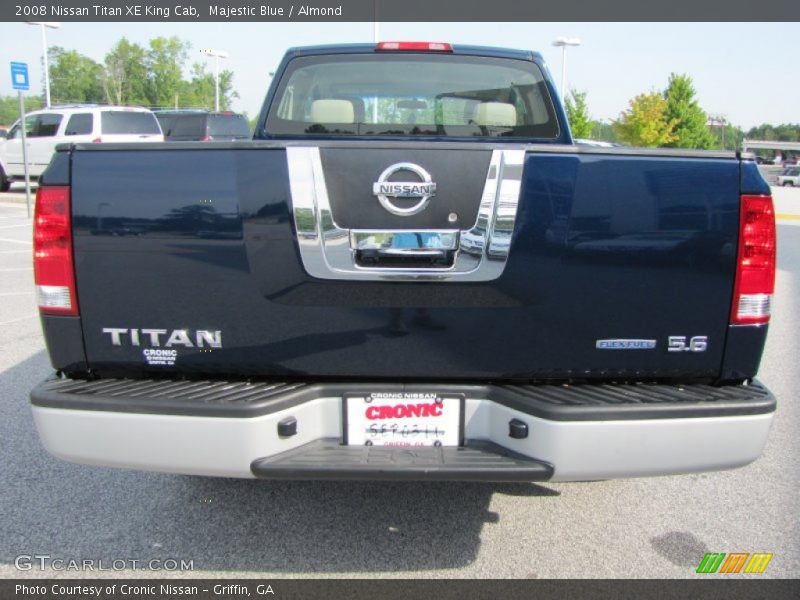 Majestic Blue / Almond 2008 Nissan Titan XE King Cab