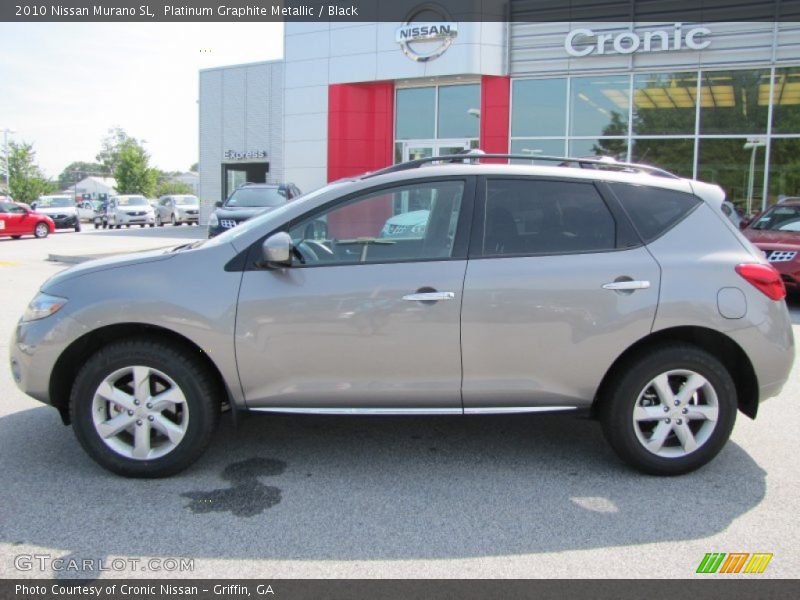 Platinum Graphite Metallic / Black 2010 Nissan Murano SL