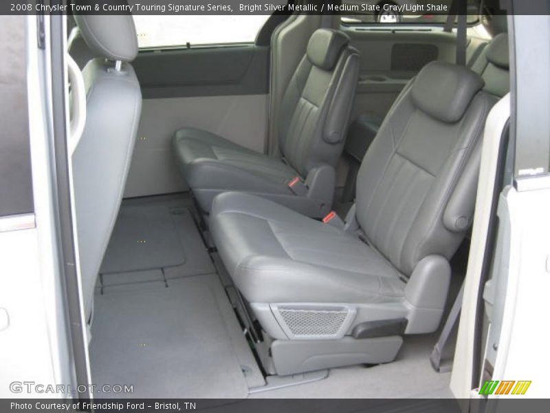 Bright Silver Metallic / Medium Slate Gray/Light Shale 2008 Chrysler Town & Country Touring Signature Series